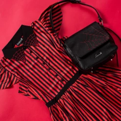 Sourpuss Bags & Backpacks Spiderweb Triumph Purse 11 Sourpuss Bags & Backpacks Spiderweb Triumph Purse