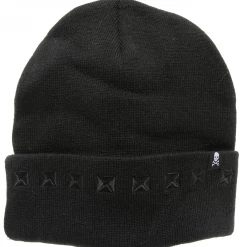 Sourpuss Black Stud Knit Hat