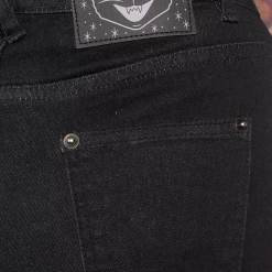 Sourpuss Women's Stuff Essential Stretch Black Denim Jeans