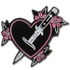 Sourpuss Pins Feelin' Stabby Enamel Pin