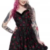 Sourpuss Holly Bats Sophia Dress 2 Sourpuss Holly Bats Sophia Dress