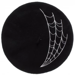 Sourpuss Accessories Spiderweb Beret 7 Sourpuss Accessories Spiderweb Beret