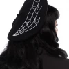 Sourpuss Accessories Spiderweb Beret
