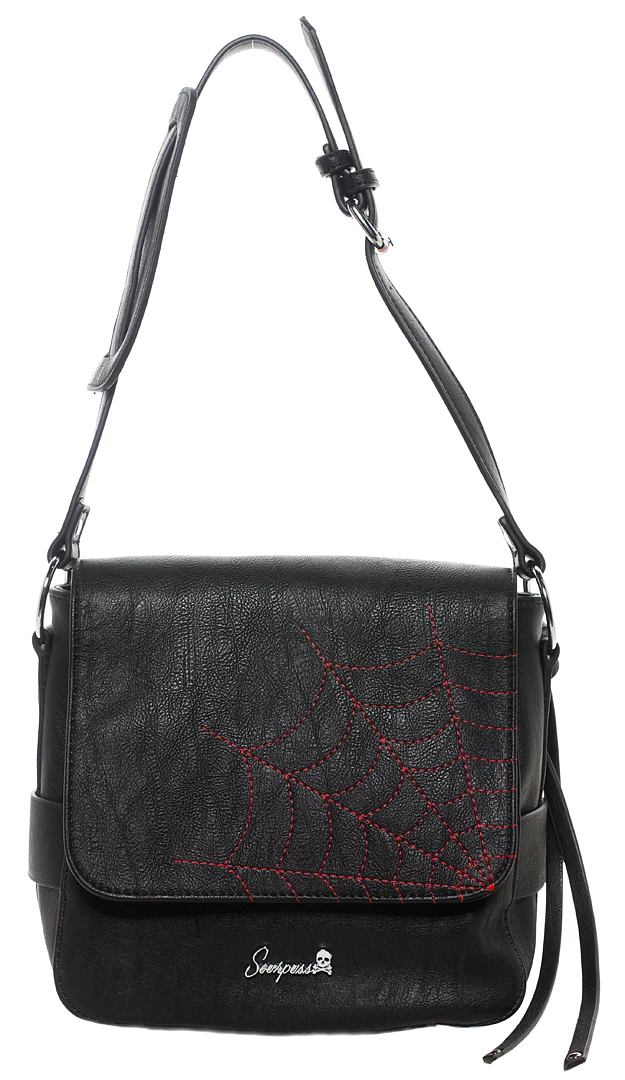Sourpuss Bags & Backpacks Spiderweb Triumph Purse 3 Sourpuss Bags & Backpacks Spiderweb Triumph Purse