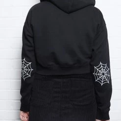 Mary Wyatt London Spinnerette Cropped Zip Hoodie Women's Stuff