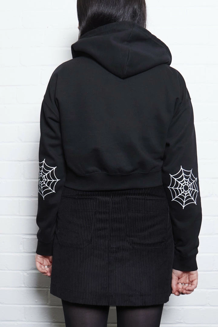 Mary Wyatt London Spinnerette Cropped Zip Hoodie Women's Stuff 4 Mary Wyatt London Spinnerette Cropped Zip Hoodie Women's Stuff