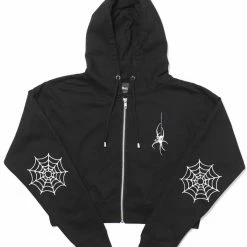 Mary Wyatt London Spinnerette Cropped Zip Hoodie Women's Stuff 8 Mary Wyatt London Spinnerette Cropped Zip Hoodie Women's Stuff