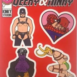 Geeky And Kinky Sticker Sheet Set 3-Pack 9 Geeky And Kinky Sticker Sheet Set 3-Pack