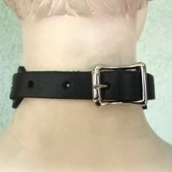 Ape Leather Chokers And Collars Choker With One Capture Ring