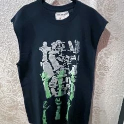Rockin Bones Undead Zombie Men's Sleeveless Tee - Bloody Rose Boutique Exclusive
